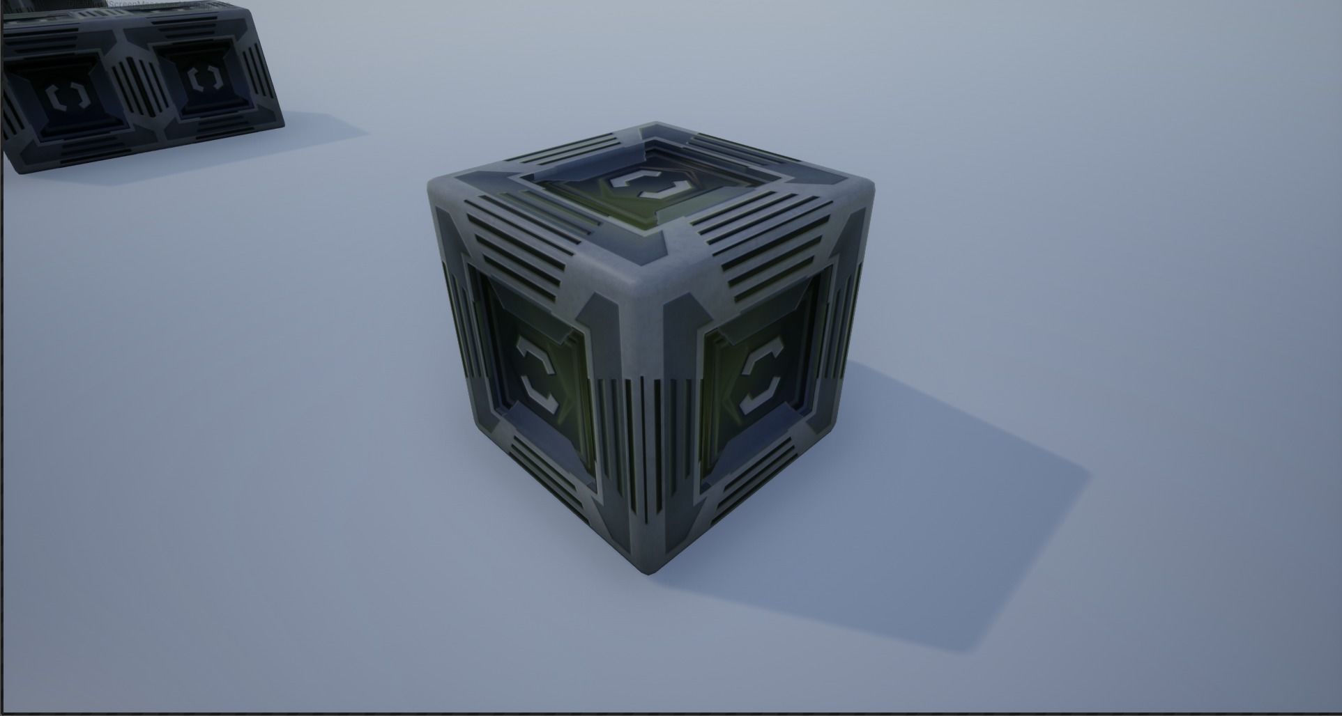 Sci-fi Crate And Container Collection _23