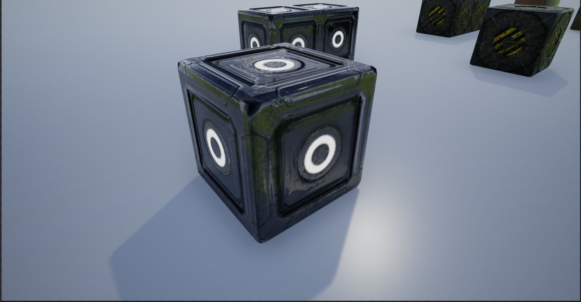 Sci-fi Crate And Container Collection _25