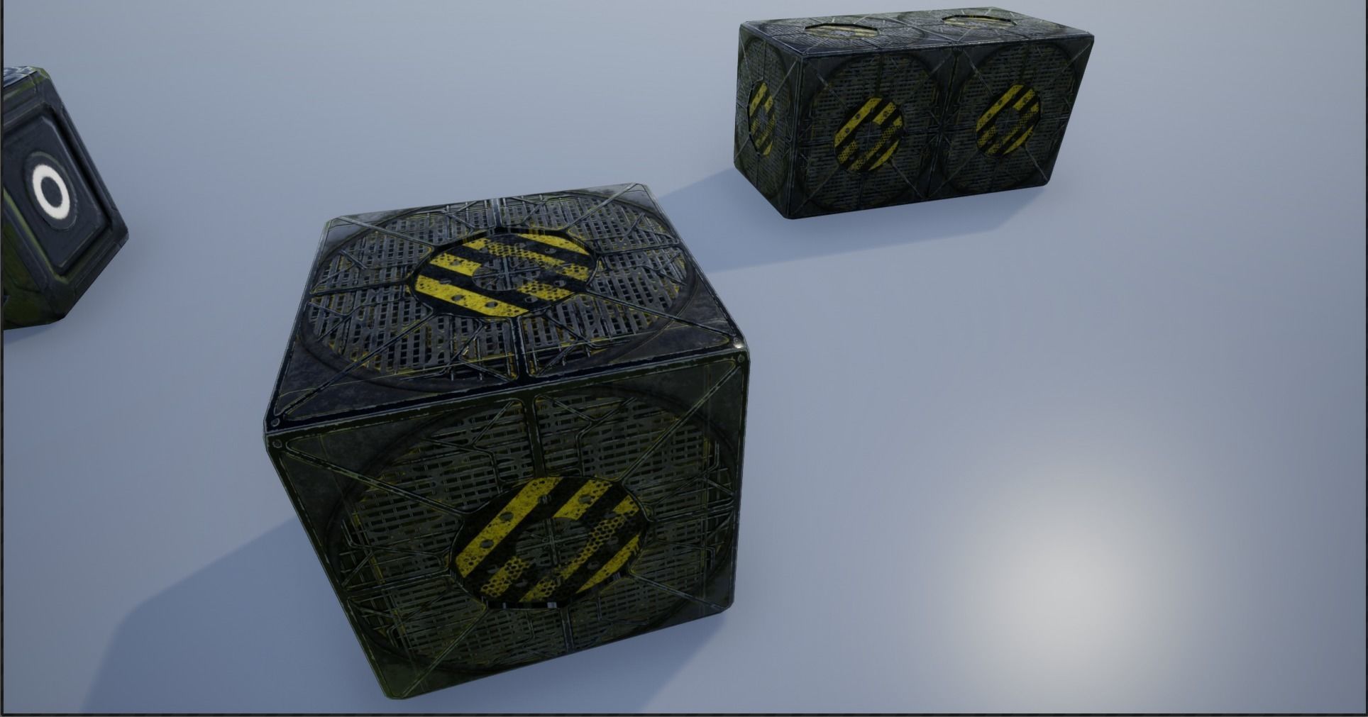 Sci-fi Crate And Container Collection _29