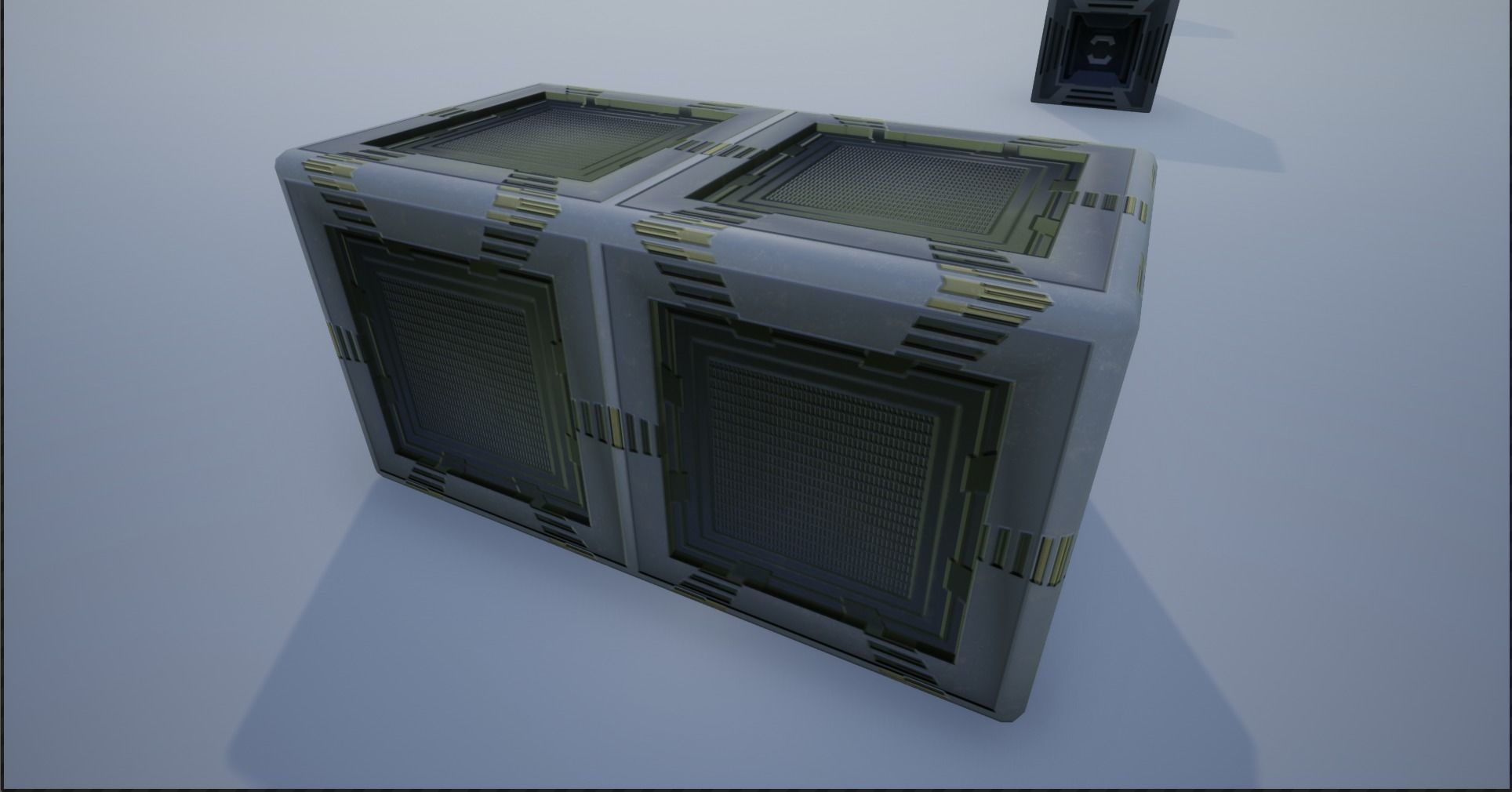Sci-fi Crate And Container Collection _21