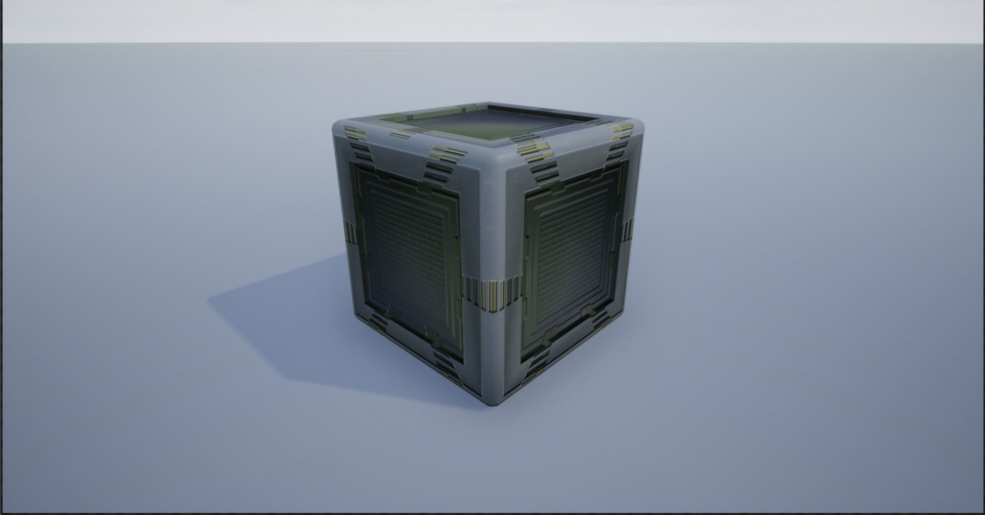 Sci-fi Crate And Container Collection _24