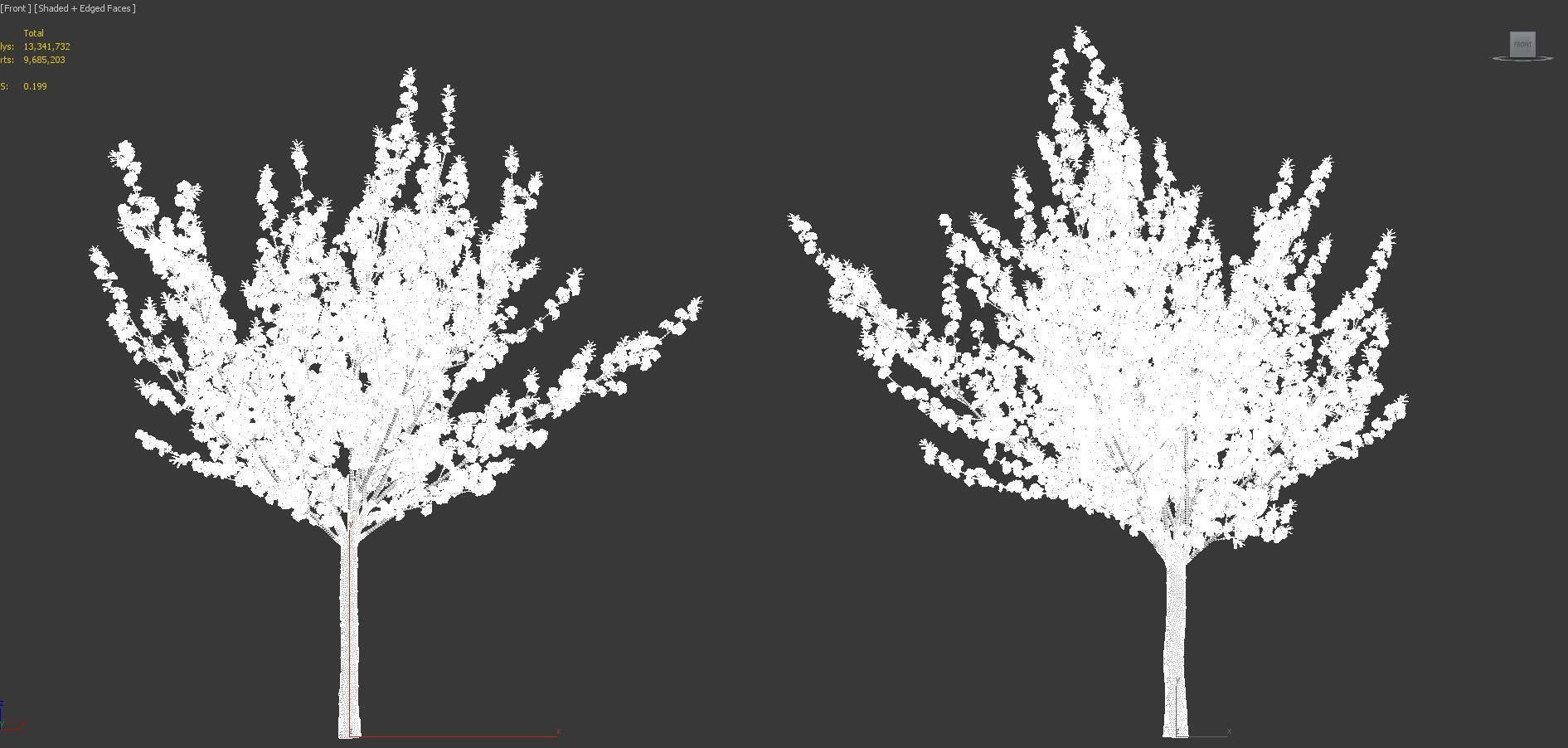 Japanese plants - Include GrowFX and Mesh file  3D model_59