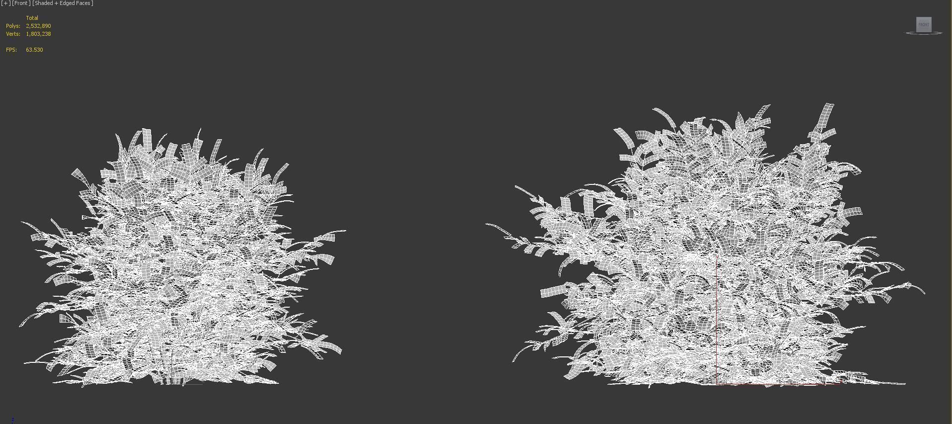 Japanese plants - Include GrowFX and Mesh file  3D model_57