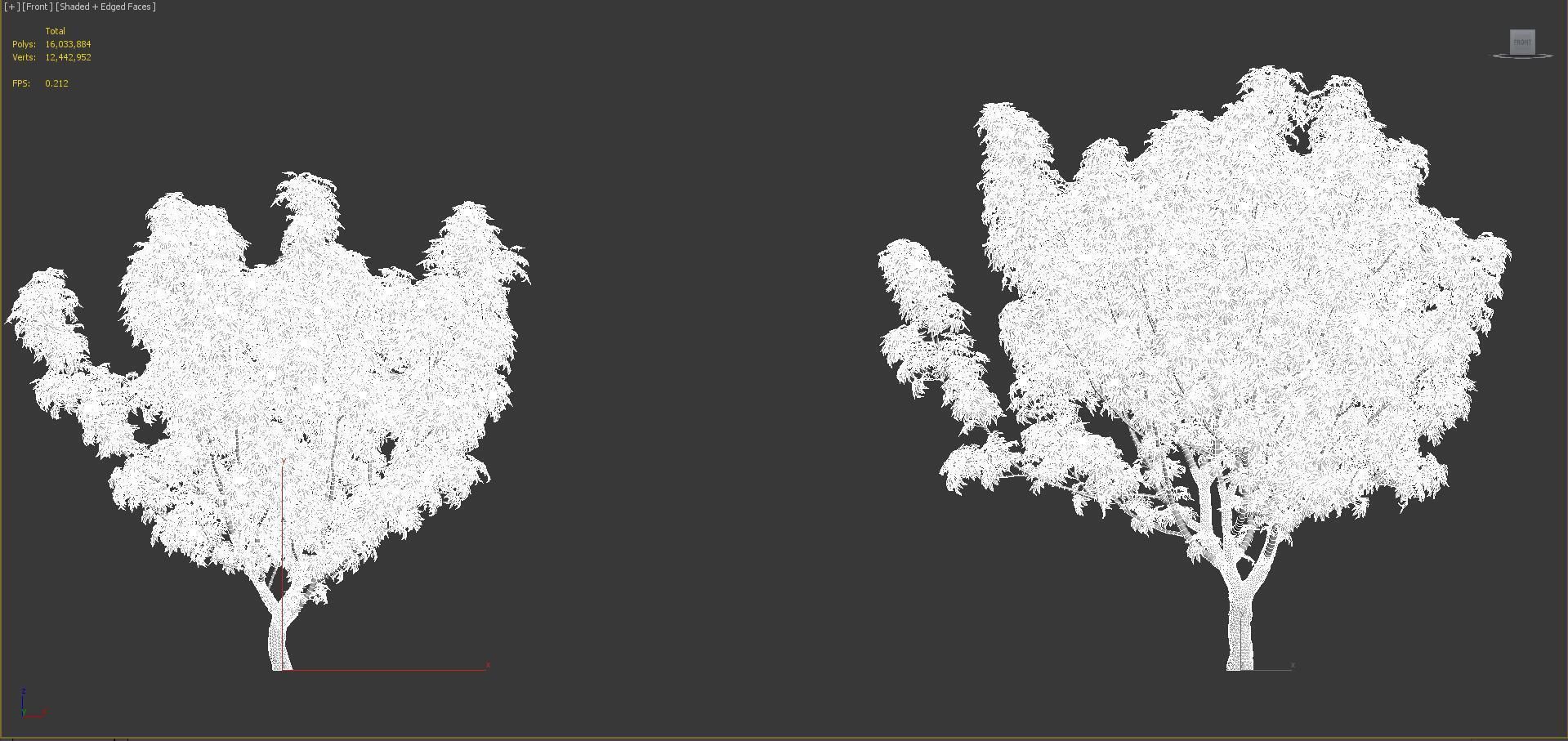 Japanese plants - Include GrowFX and Mesh file  3D model_53