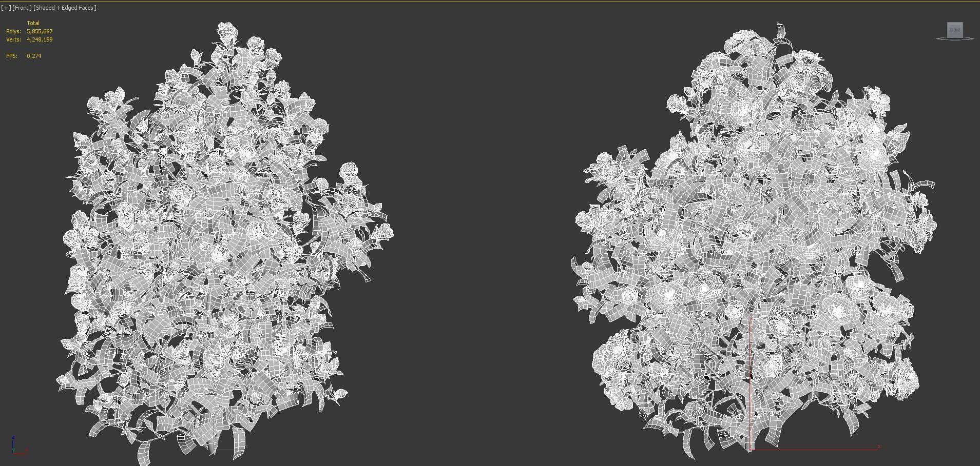 Japanese plants - Include GrowFX and Mesh file  3D model_44