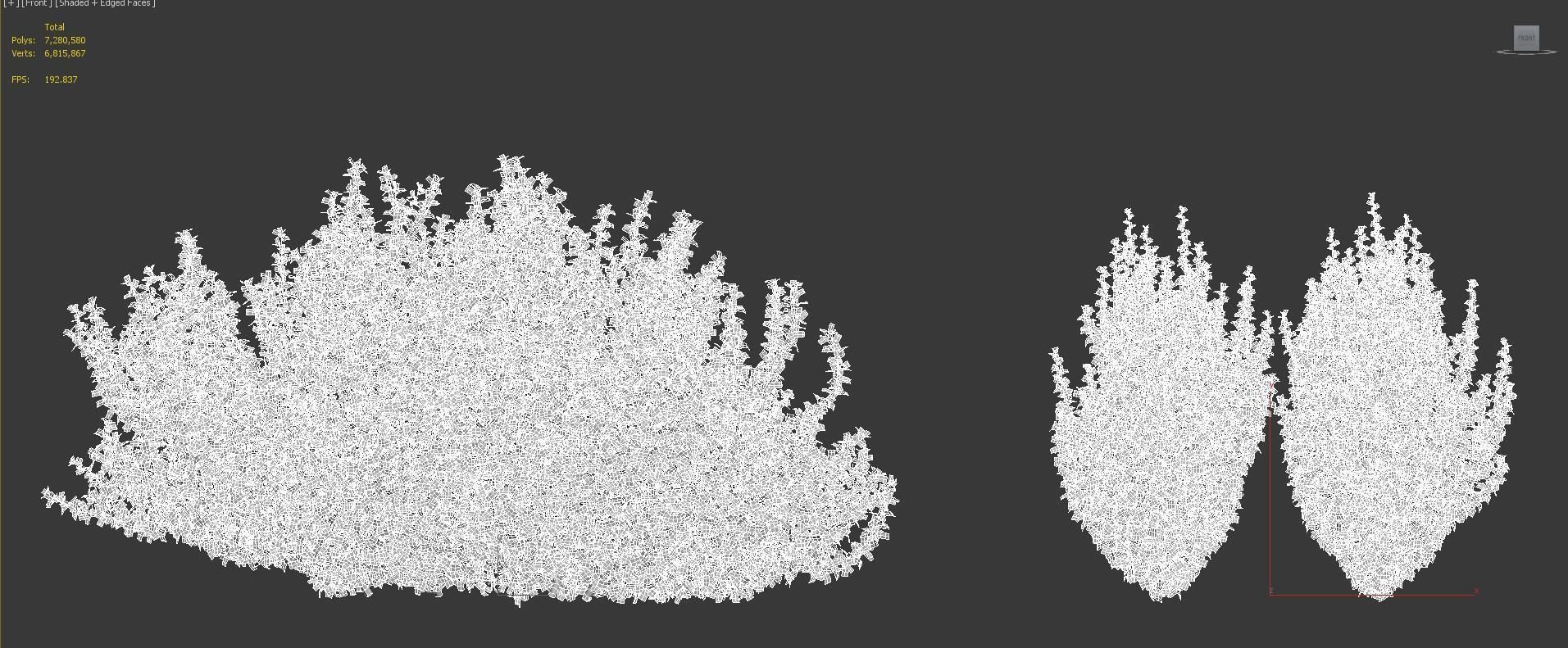 Japanese plants - Include GrowFX and Mesh file  3D model_39
