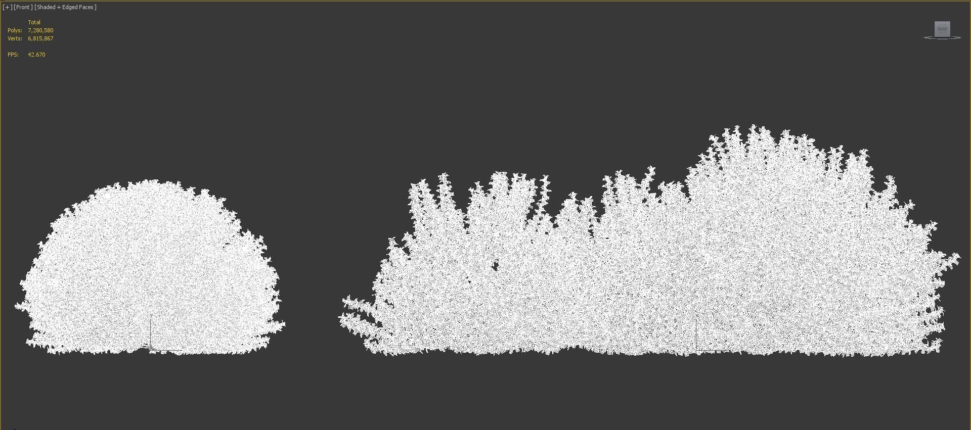 Japanese plants - Include GrowFX and Mesh file  3D model_38