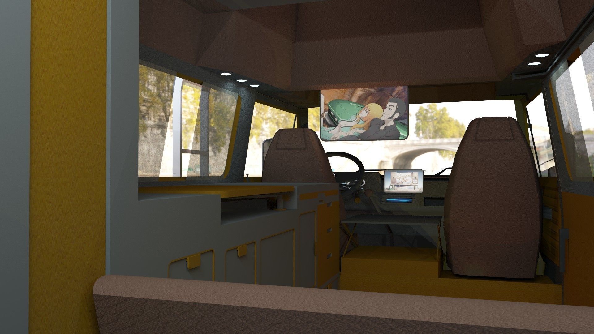 Volkswagen Transporter 3 VMHE 3D model_8