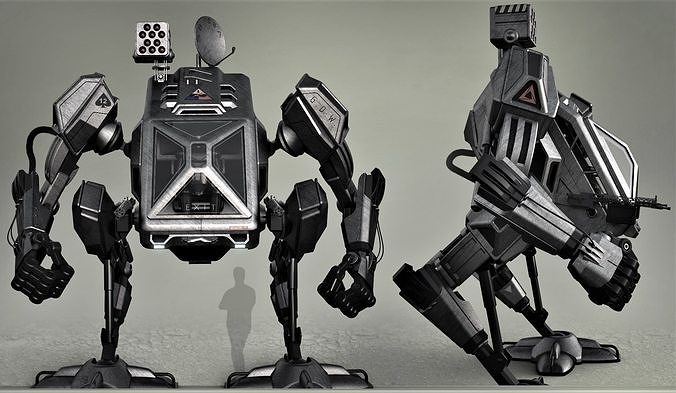 Robot N01 3D model