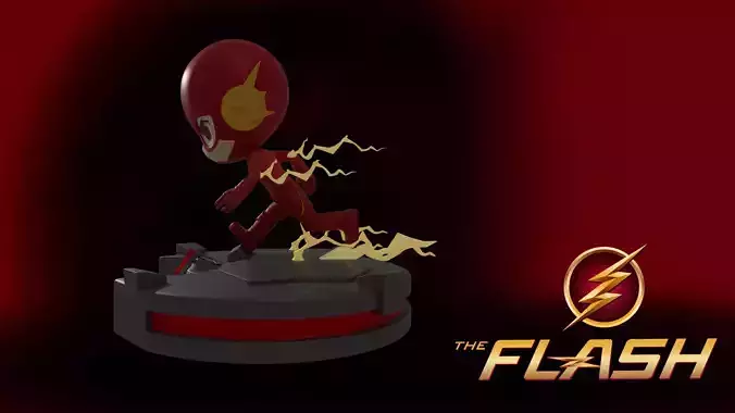 The flash chibi 3d Printables 3D print model