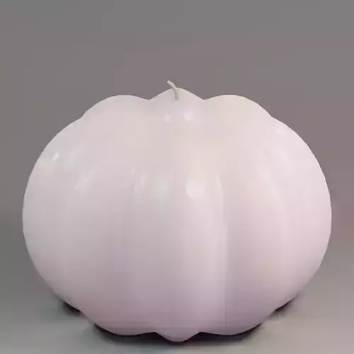  Pumpkin shape candle 