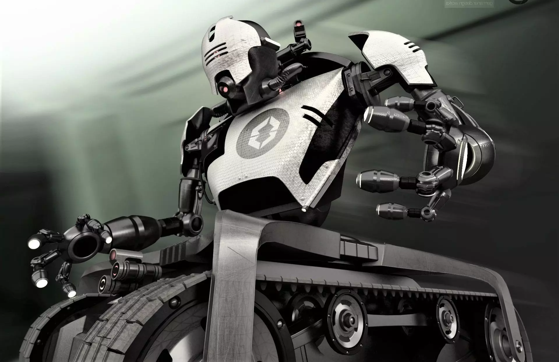 Robot N04 3D model_0