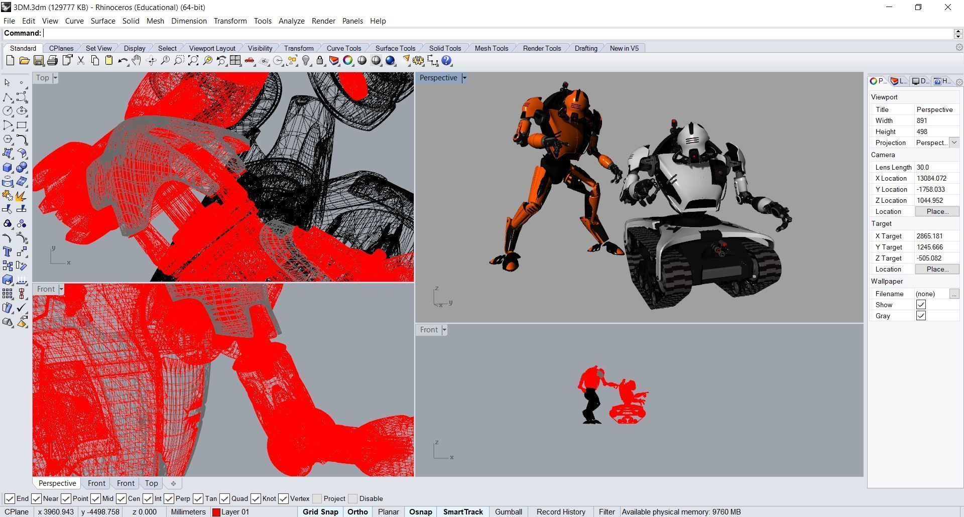 Robot N04 3D model_8