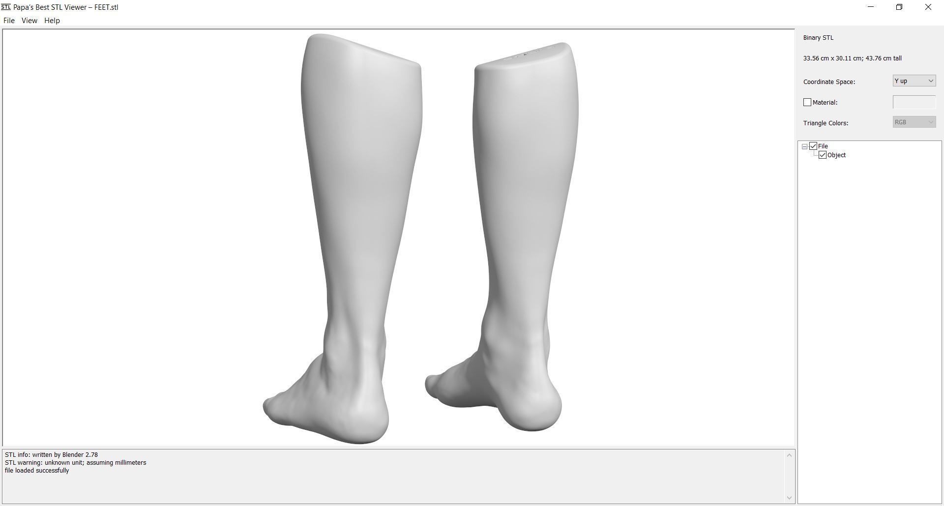 FEET - STL 3D print model_2