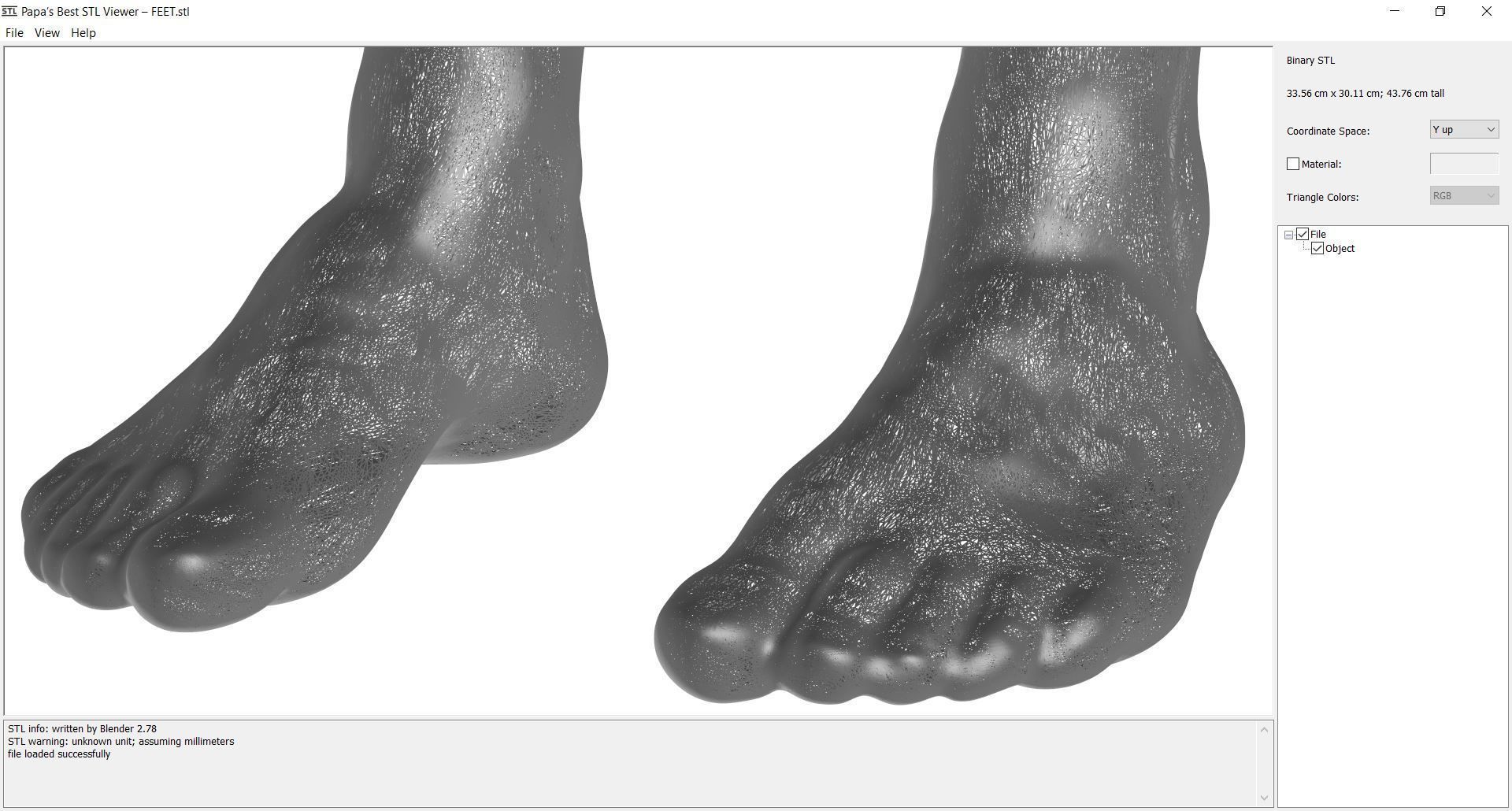 FEET - STL 3D print model_4