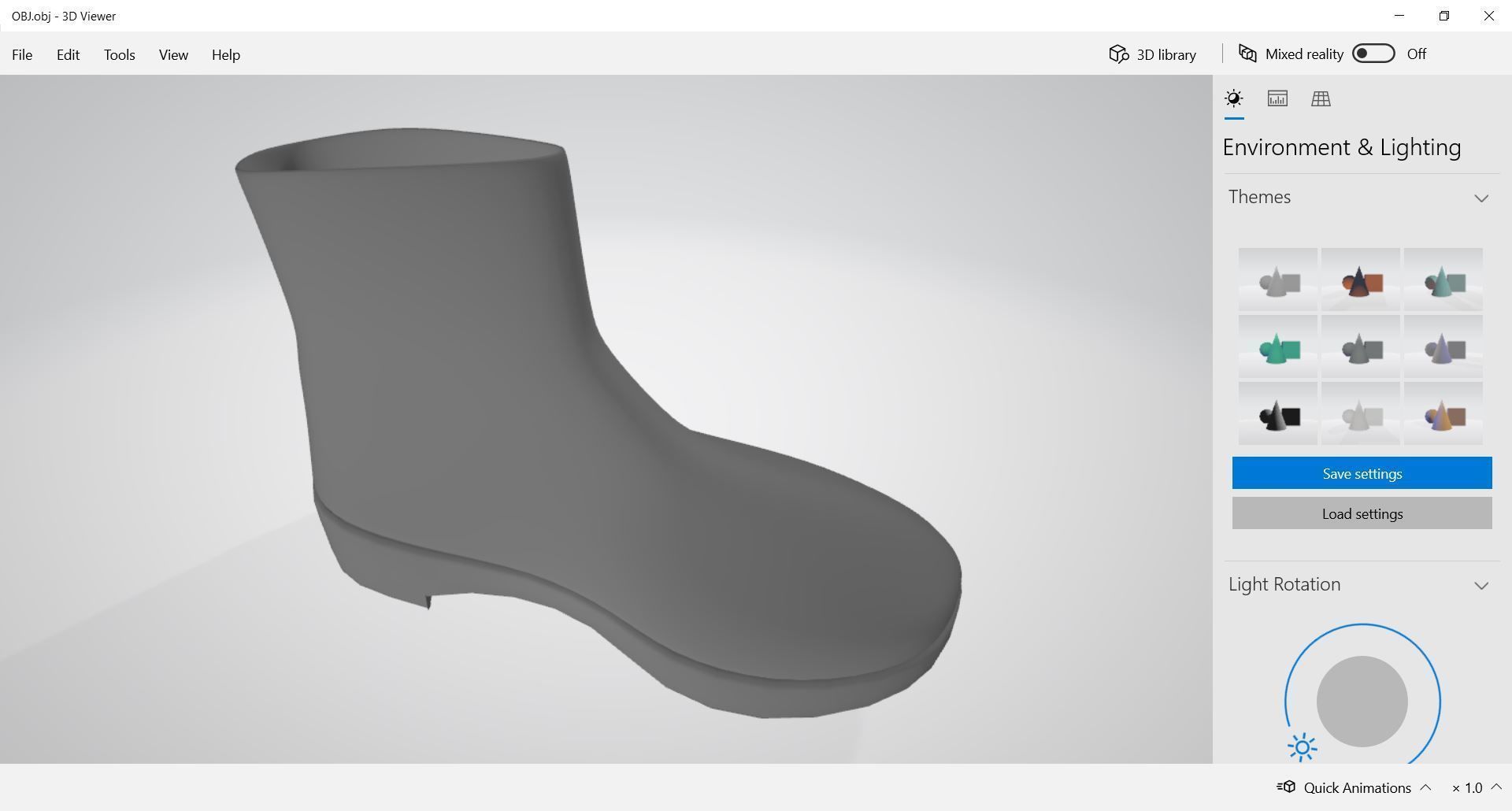 Shoe - STL helmet 3D print model_6