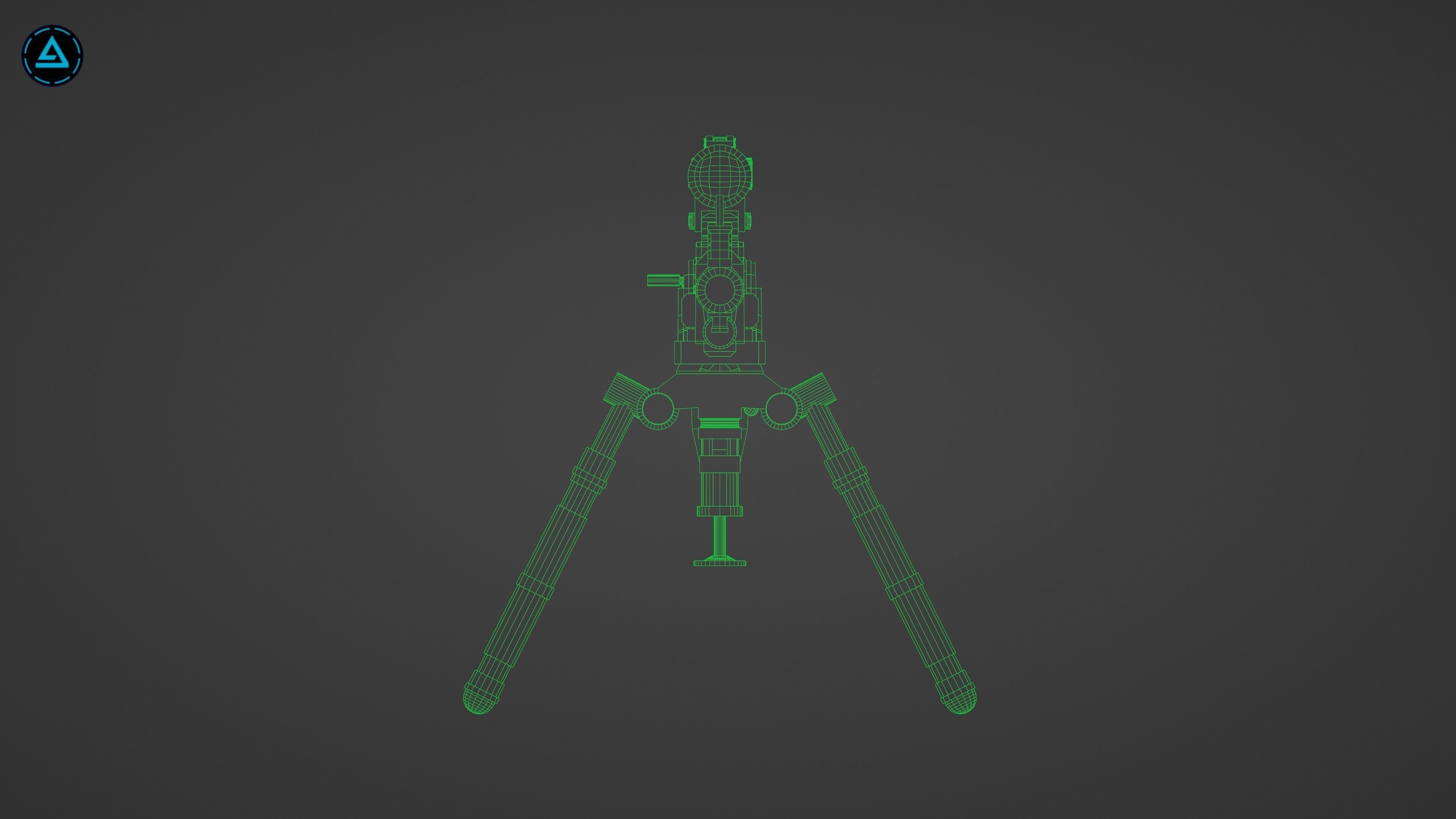 MKS 56X Sniper Rifle Low-poly 3D model_18