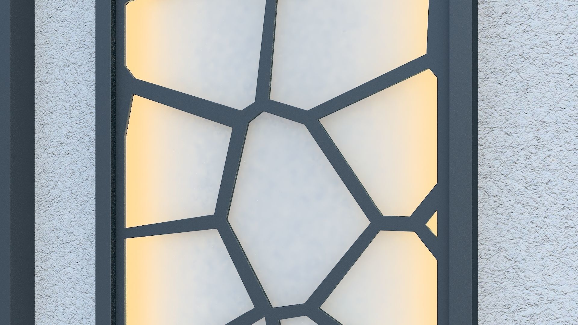 Wall Panel Low-poly 3D model_8