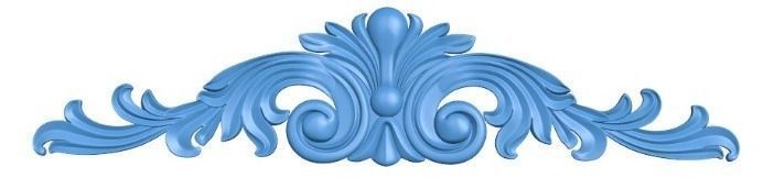 Pattern flowers cnc   3D model_8