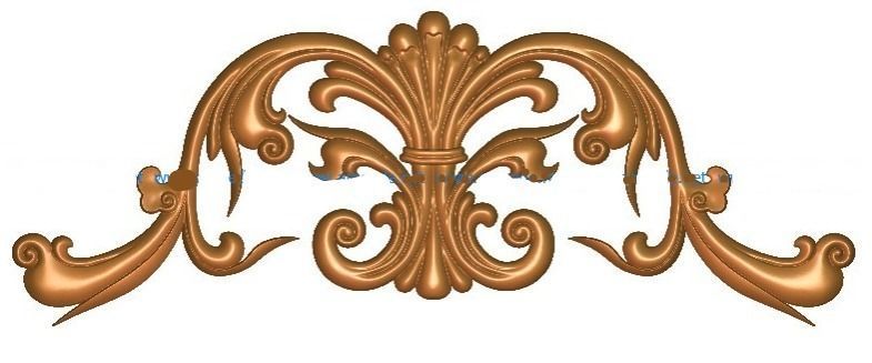 Pattern flowers cnc   3D model_6