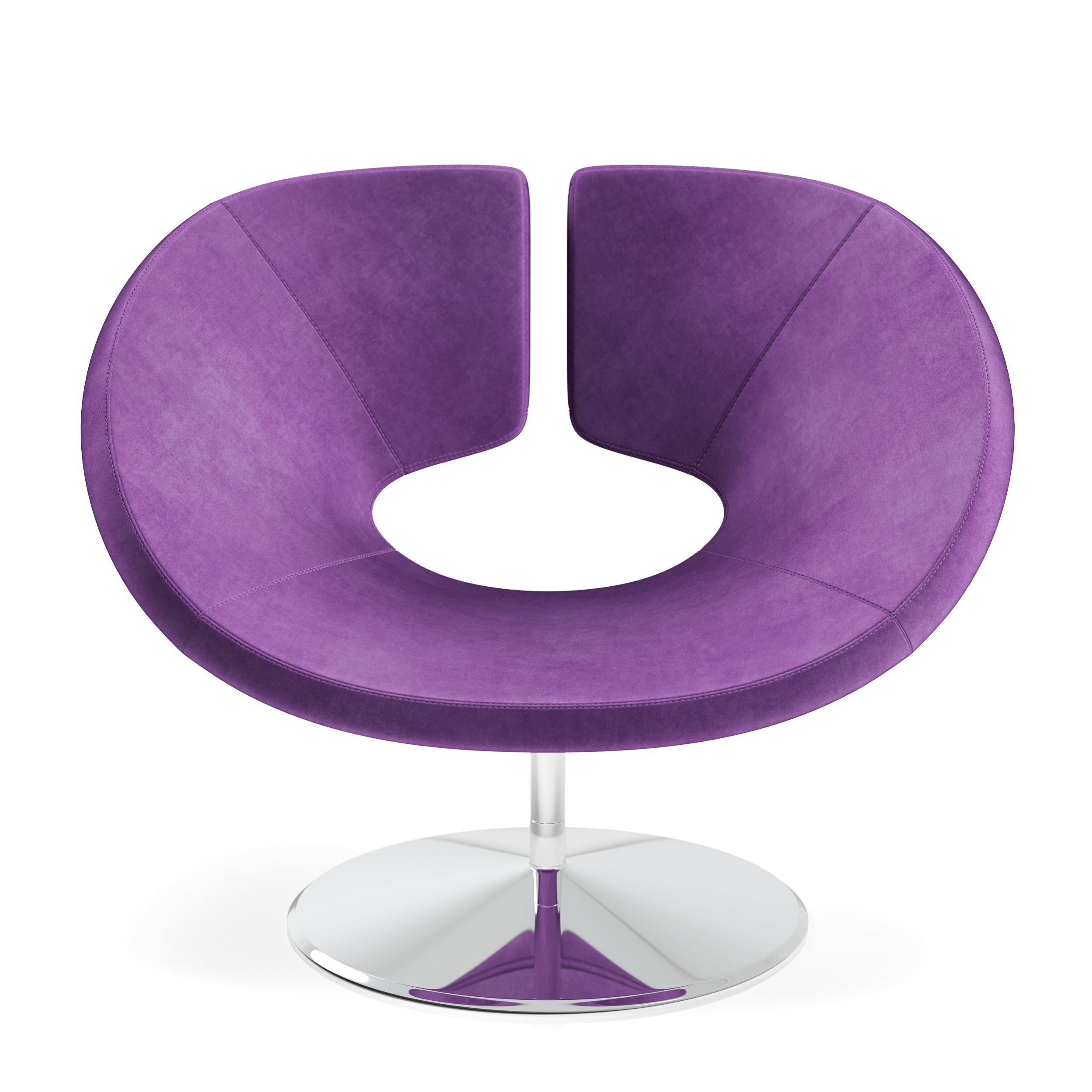 Apollo armchair 3D model_2