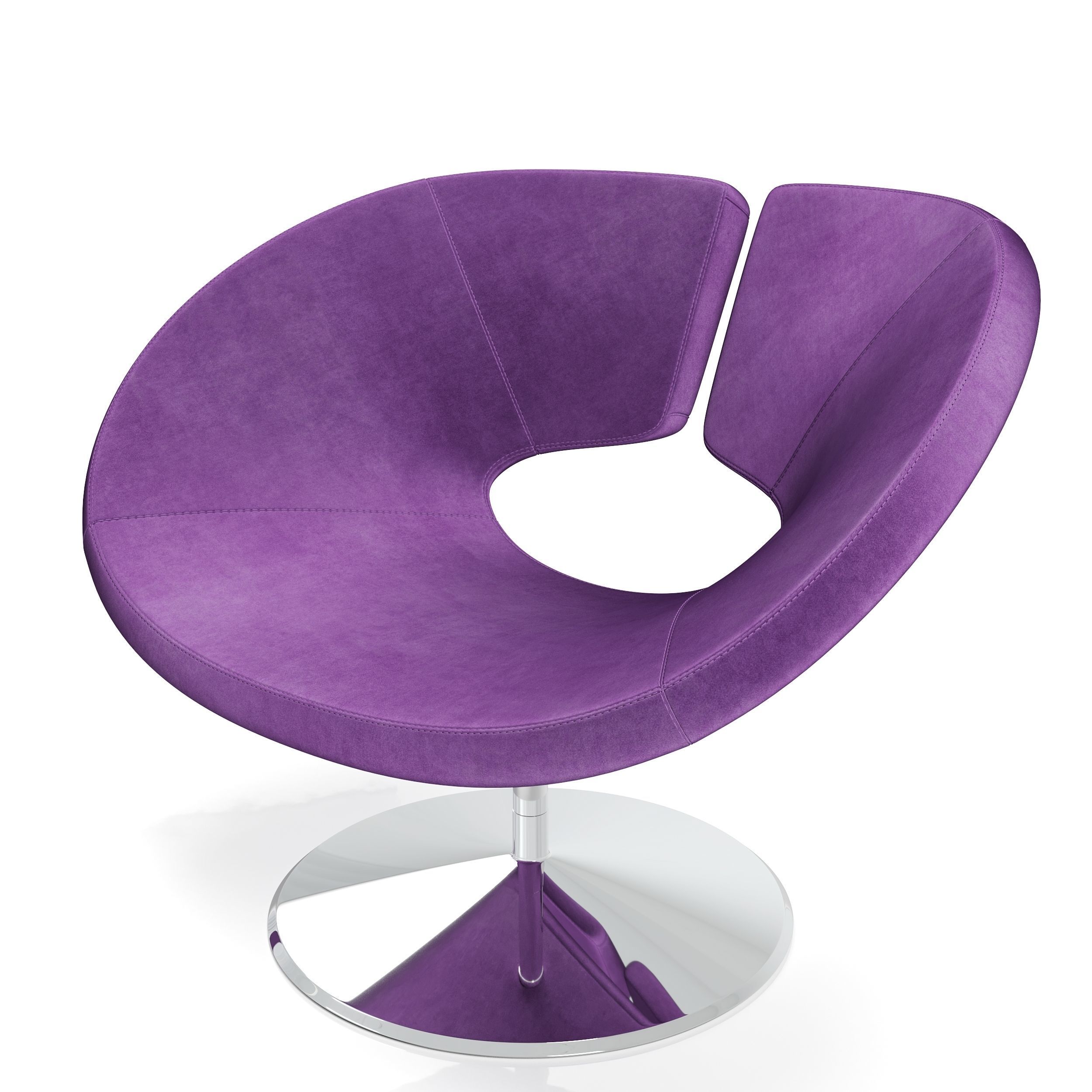 Apollo armchair 3D model_1