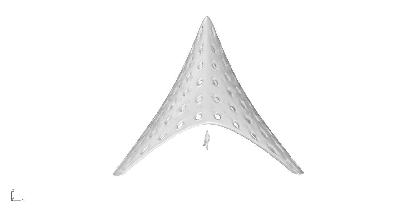 Tent Architectural Stand Alone Building Structure 3D model_34