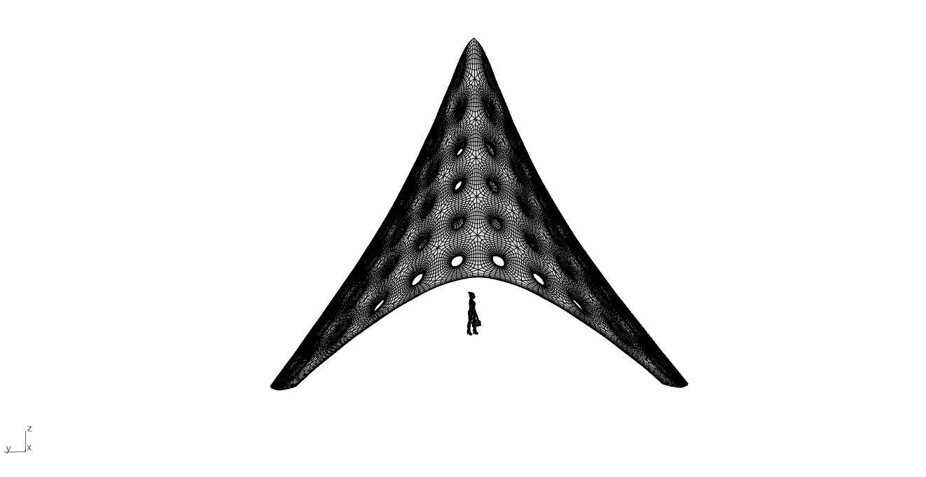 Tent Architectural Stand Alone Building Structure 3D model_30