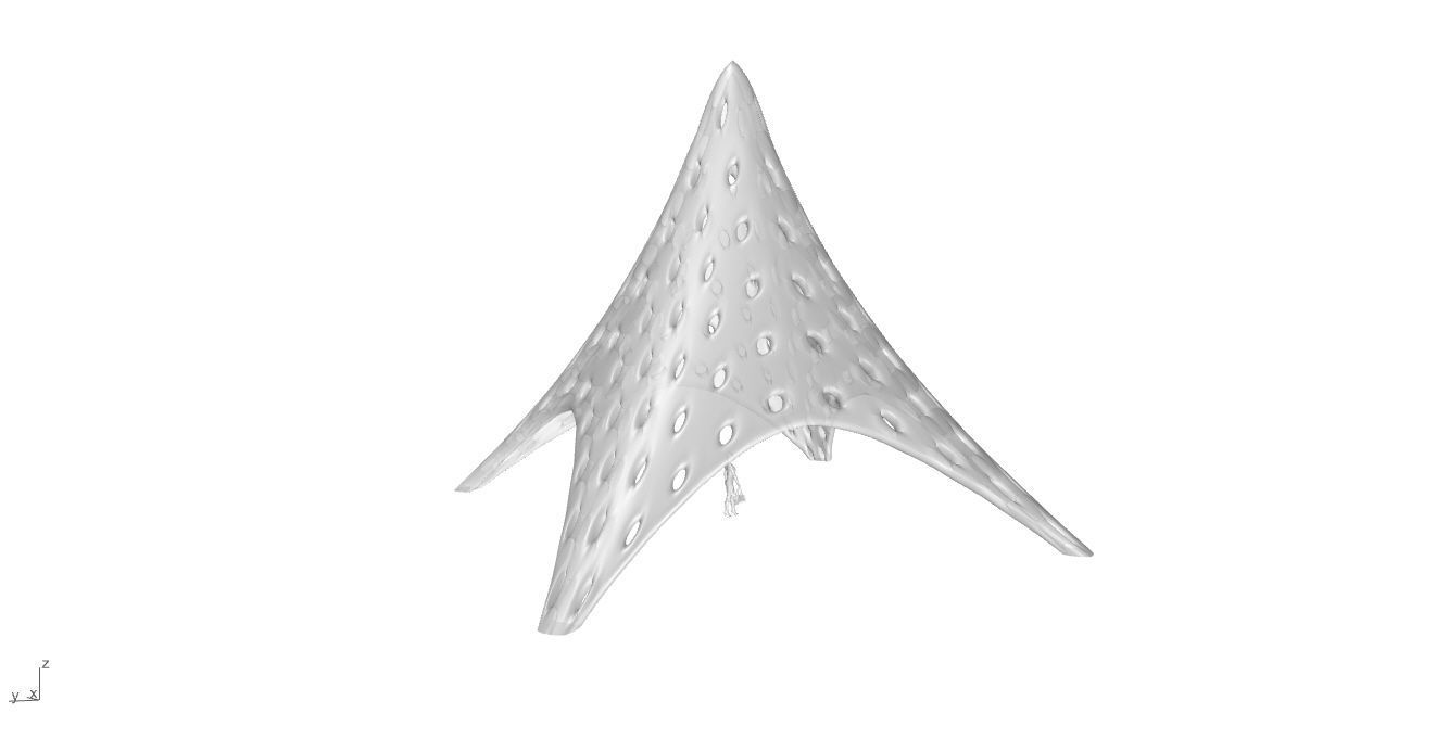 Tent Architectural Stand Alone Building Structure 3D model_45