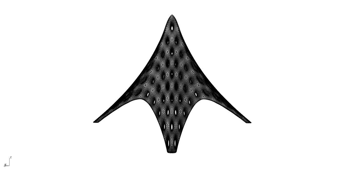 Tent Architectural Stand Alone Building Structure 3D model_28