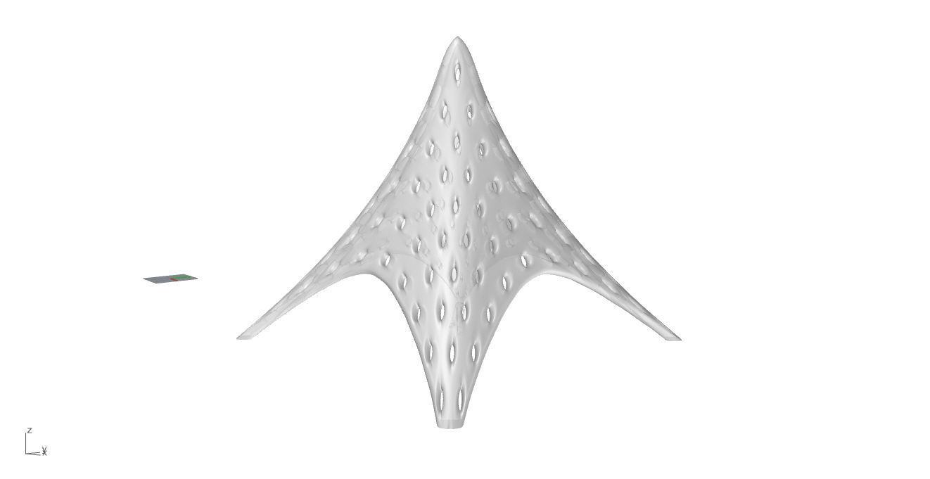 Tent Architectural Stand Alone Building Structure 3D model_36