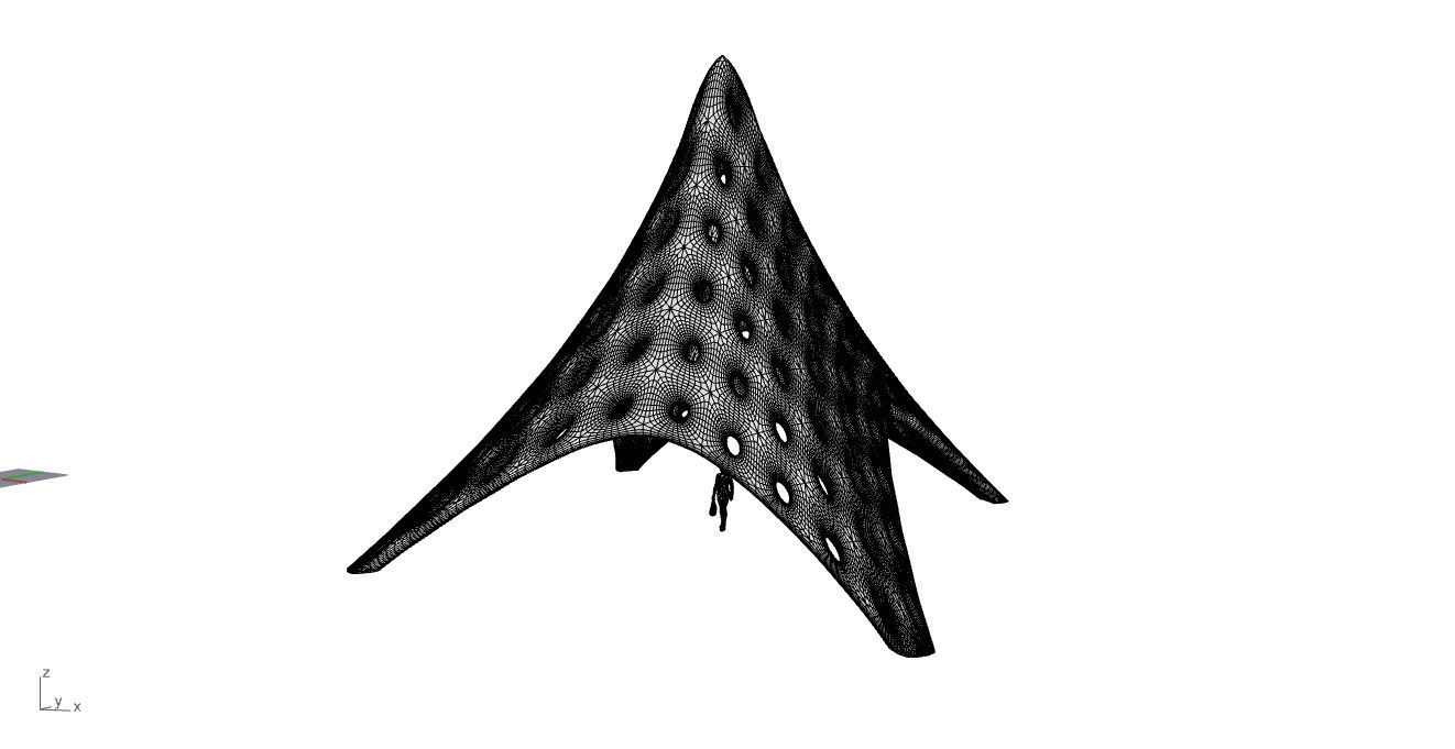 Tent Architectural Stand Alone Building Structure 3D model_19