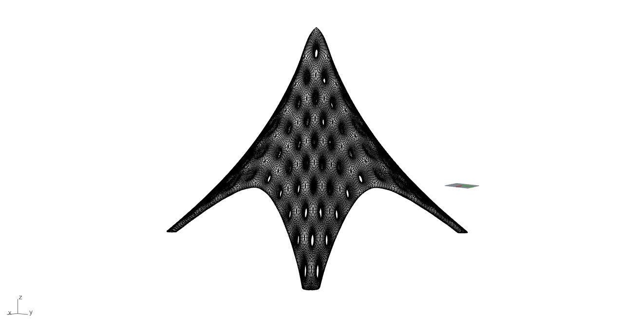 Tent Architectural Stand Alone Building Structure 3D model_24