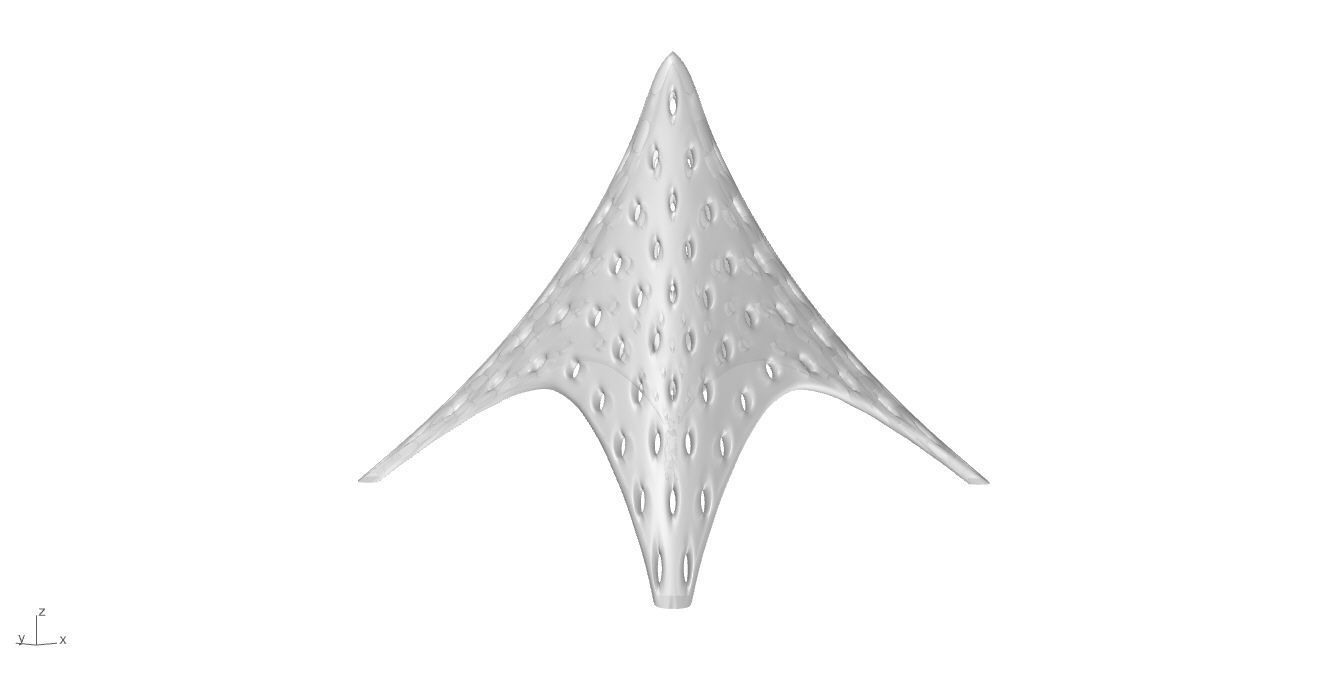 Tent Architectural Stand Alone Building Structure 3D model_48