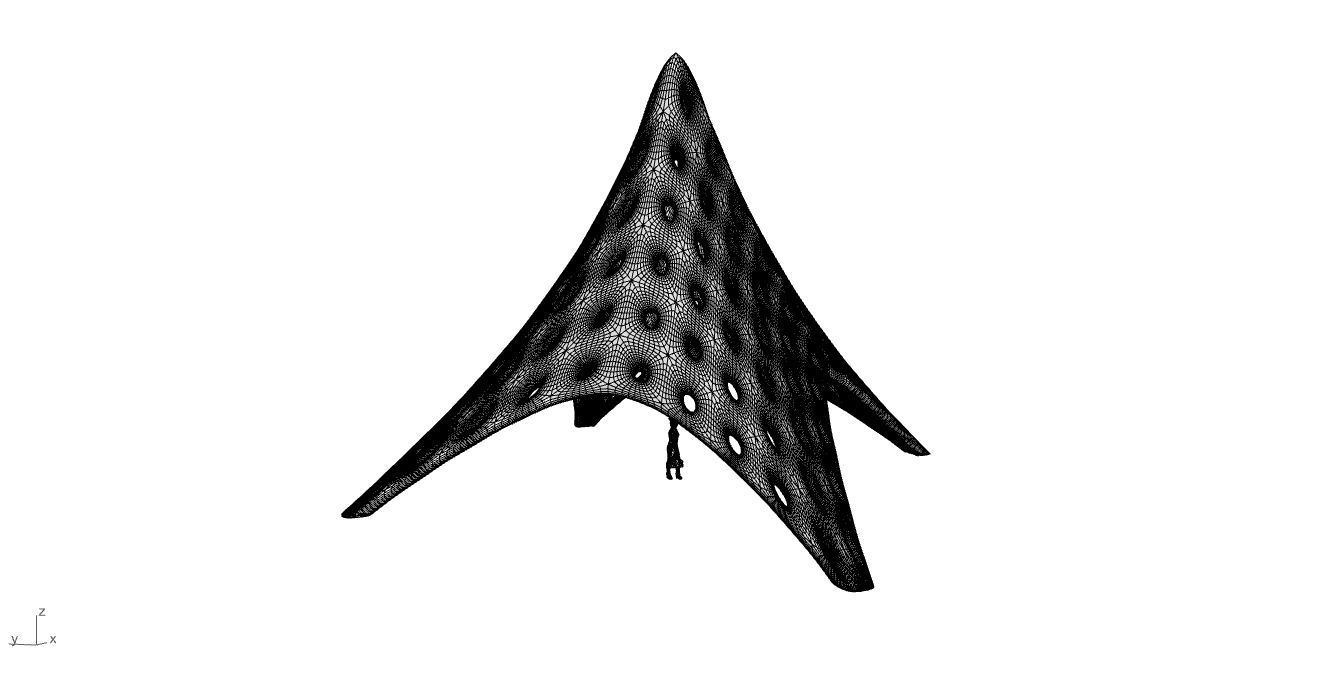 Tent Architectural Stand Alone Building Structure 3D model_31