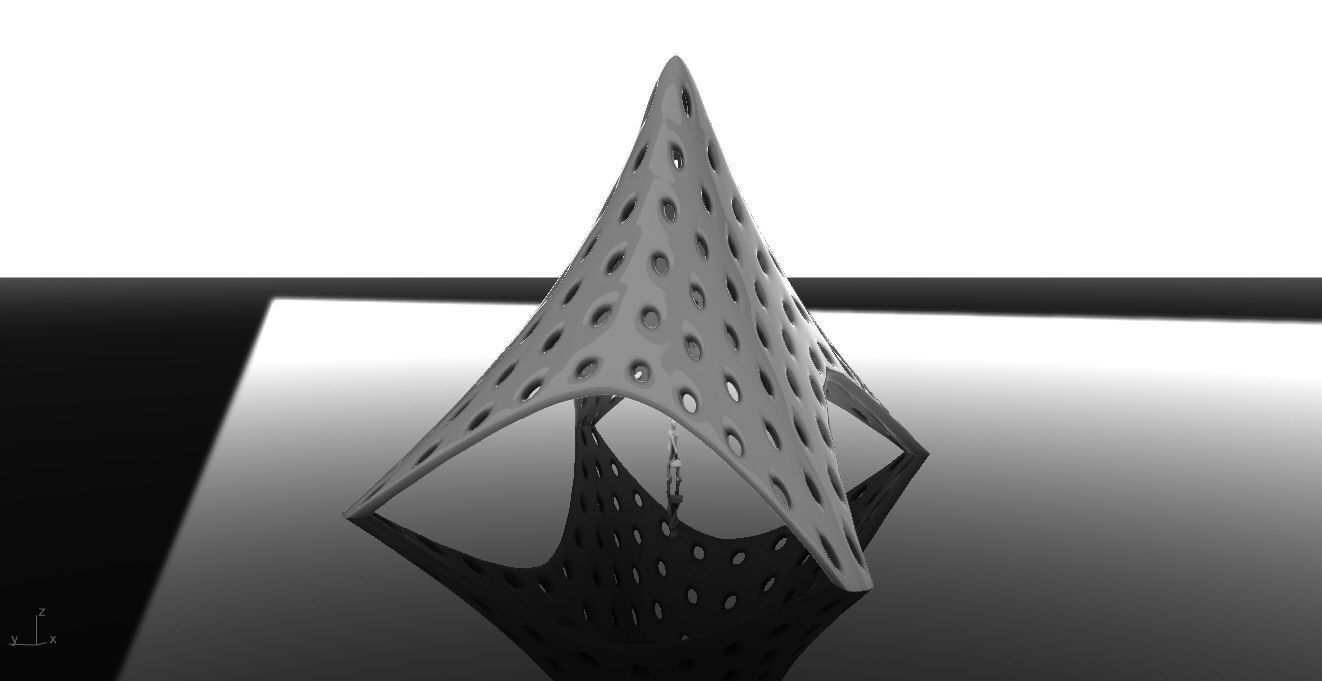 Tent Architectural Stand Alone Building Structure 3D model_15