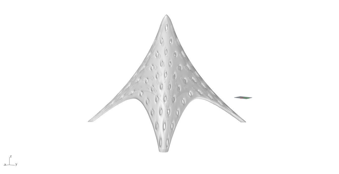 Tent Architectural Stand Alone Building Structure 3D model_40