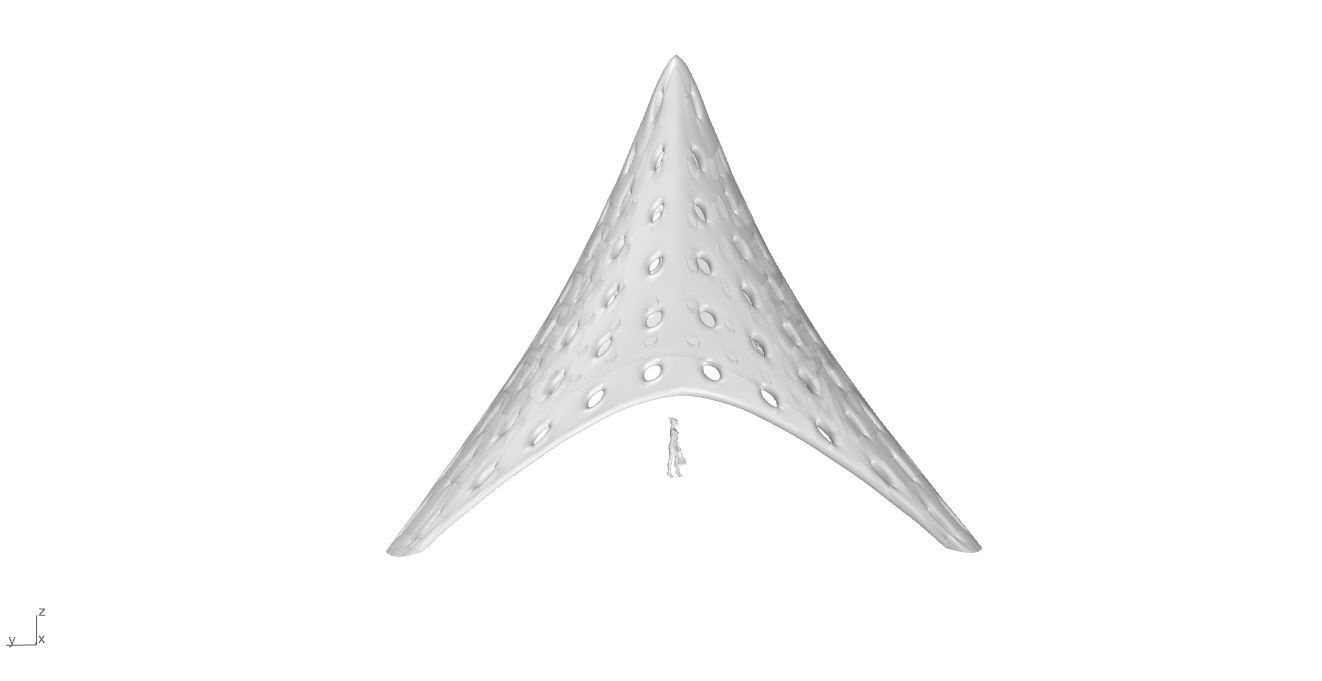 Tent Architectural Stand Alone Building Structure 3D model_46