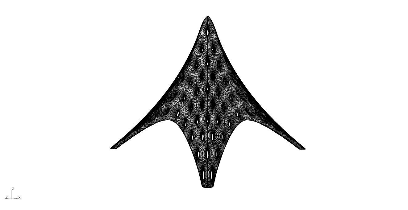 Tent Architectural Stand Alone Building Structure 3D model_32