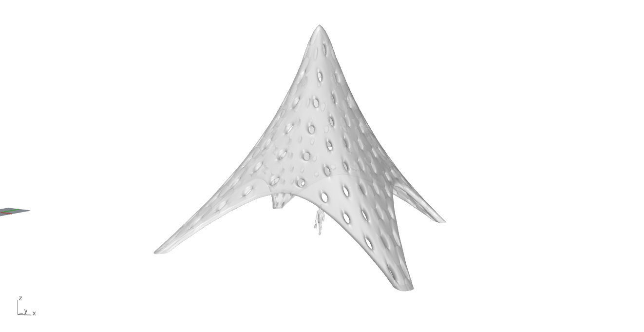 Tent Architectural Stand Alone Building Structure 3D model_35