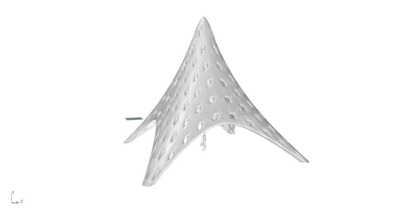 Tent Architectural Stand Alone Building Structure 3D model_37