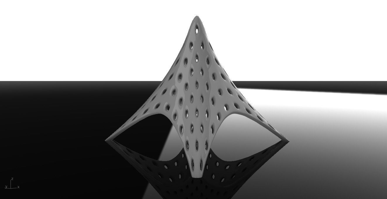 Tent Architectural Stand Alone Building Structure 3D model_16