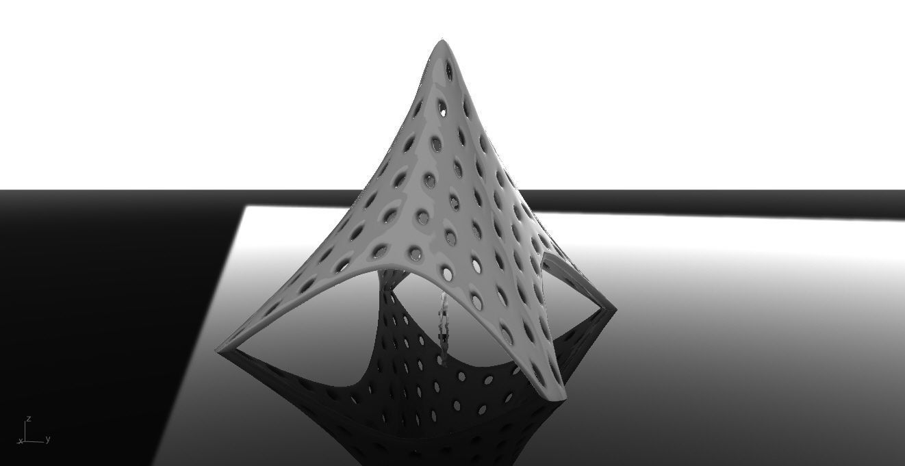 Tent Architectural Stand Alone Building Structure 3D model_7