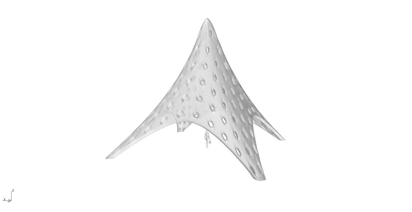 Tent Architectural Stand Alone Building Structure 3D model_43