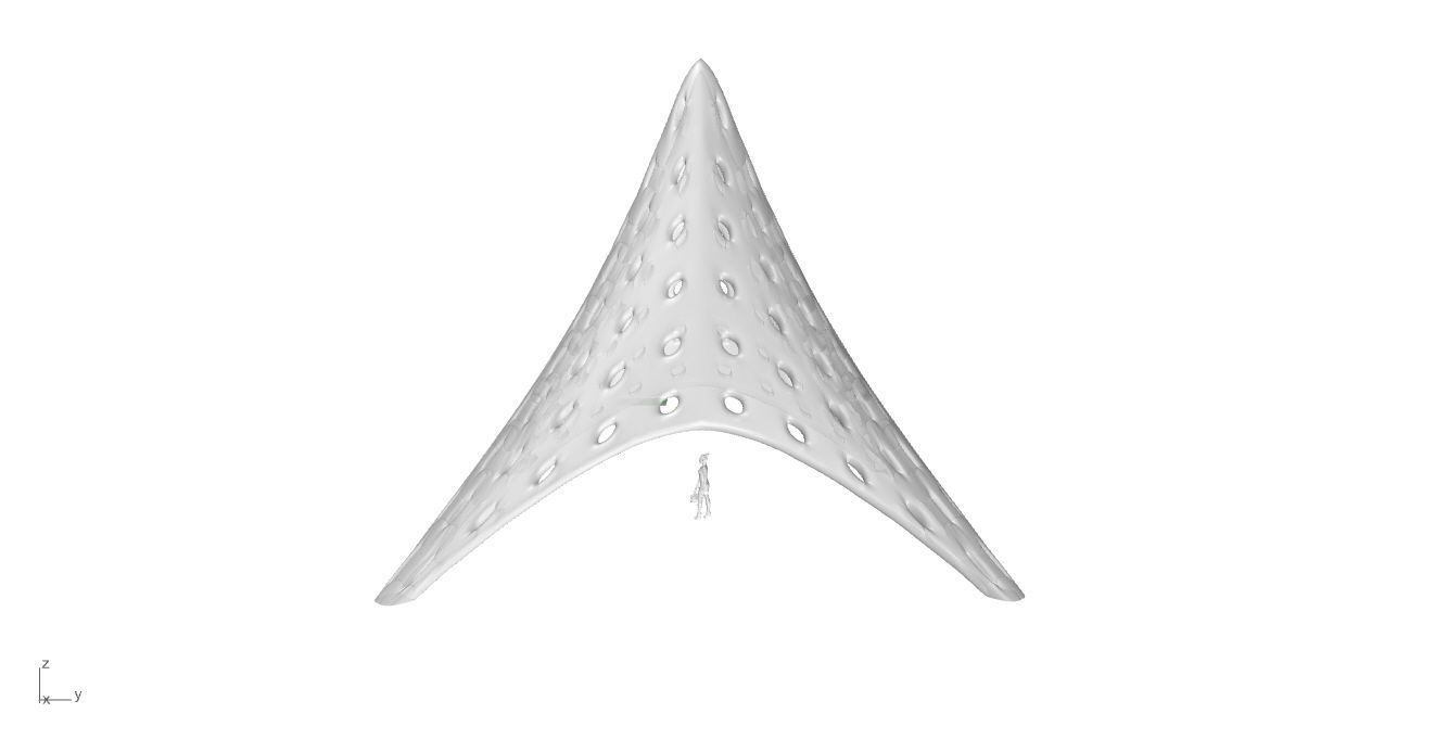 Tent Architectural Stand Alone Building Structure 3D model_38