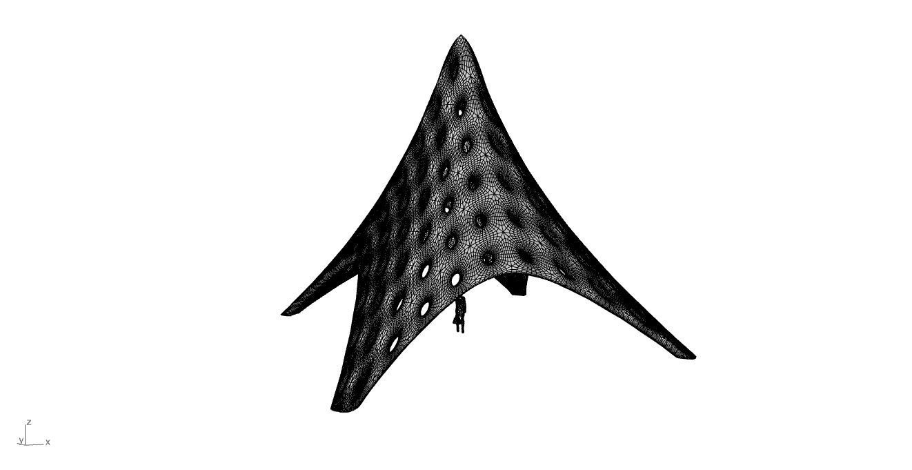 Tent Architectural Stand Alone Building Structure 3D model_33