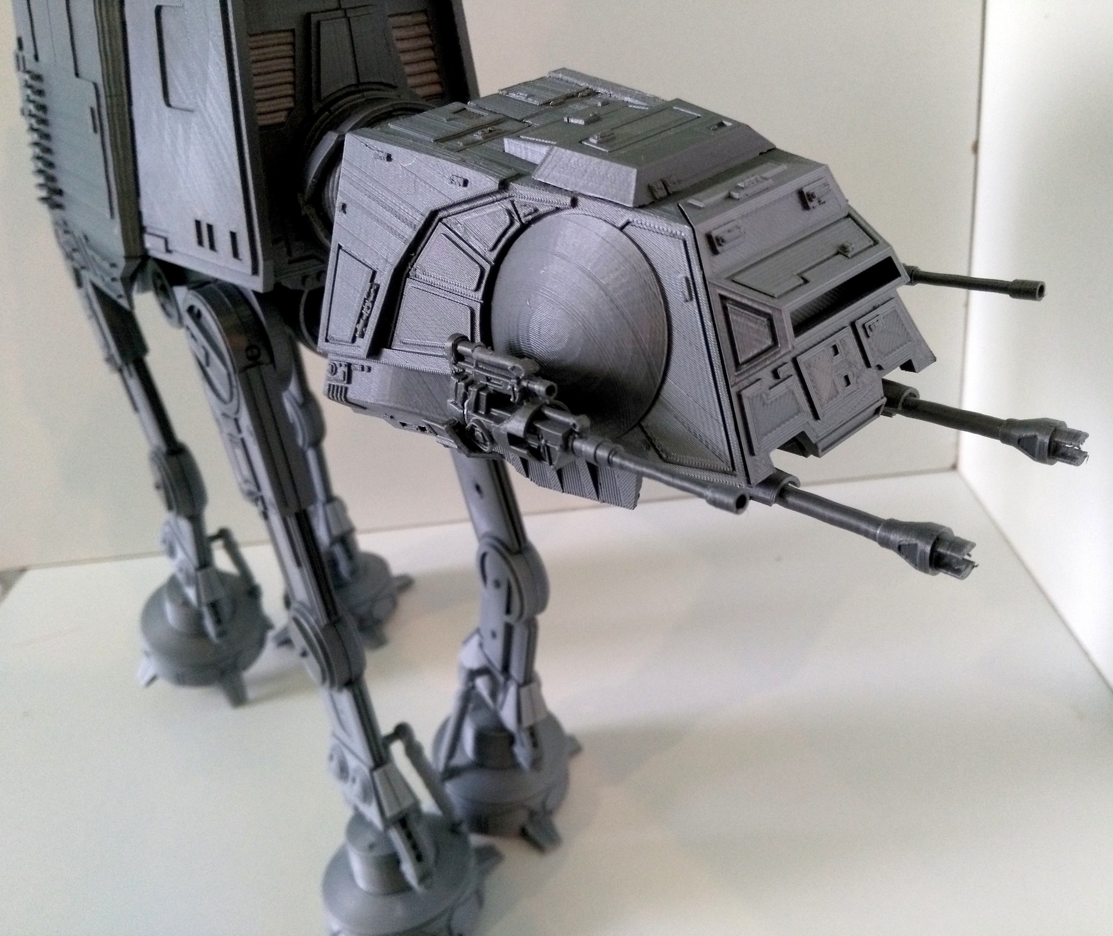 STAR WARS AT-AT IMPERIAL WALKER PRINTABLE WITH INSTRUCTIONS 3D print model_7