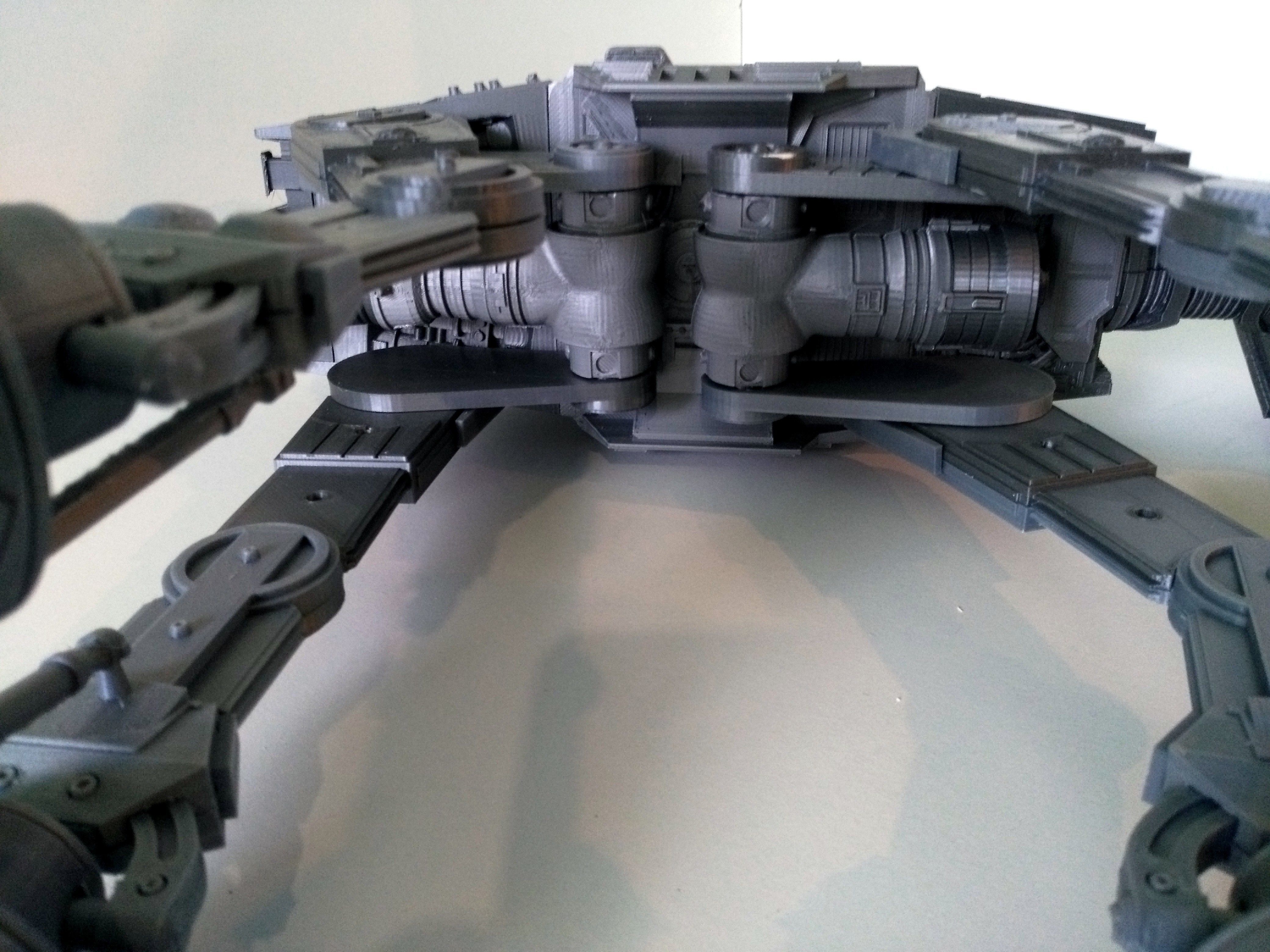 STAR WARS AT-AT IMPERIAL WALKER PRINTABLE WITH INSTRUCTIONS 3D print model_12