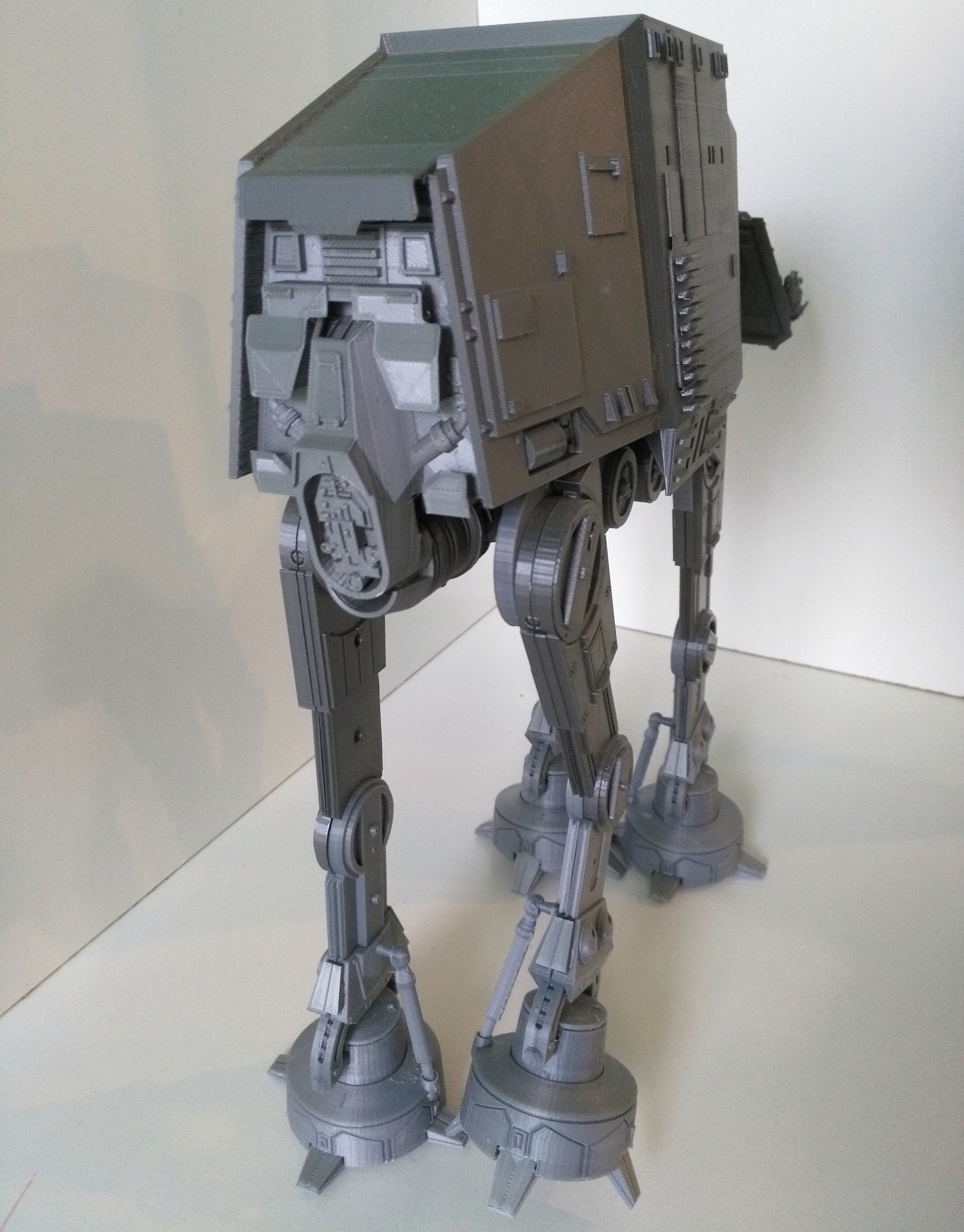 STAR WARS AT-AT IMPERIAL WALKER PRINTABLE WITH INSTRUCTIONS 3D print model_8