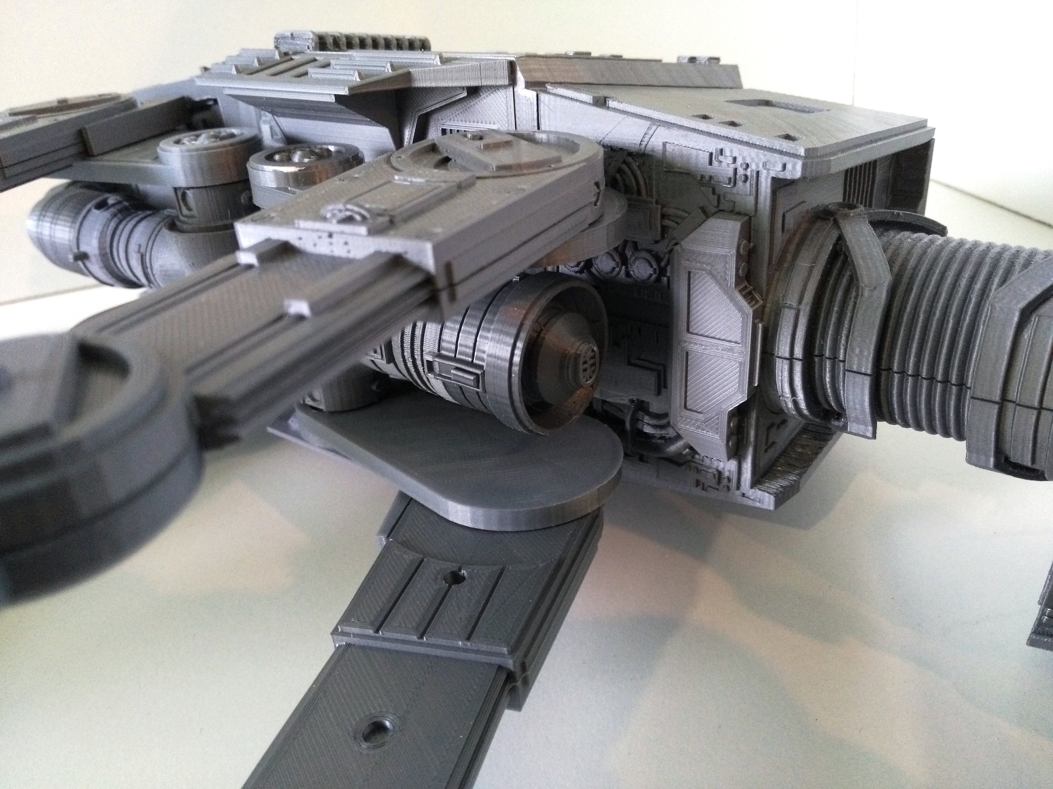 STAR WARS AT-AT IMPERIAL WALKER PRINTABLE WITH INSTRUCTIONS 3D print model_13